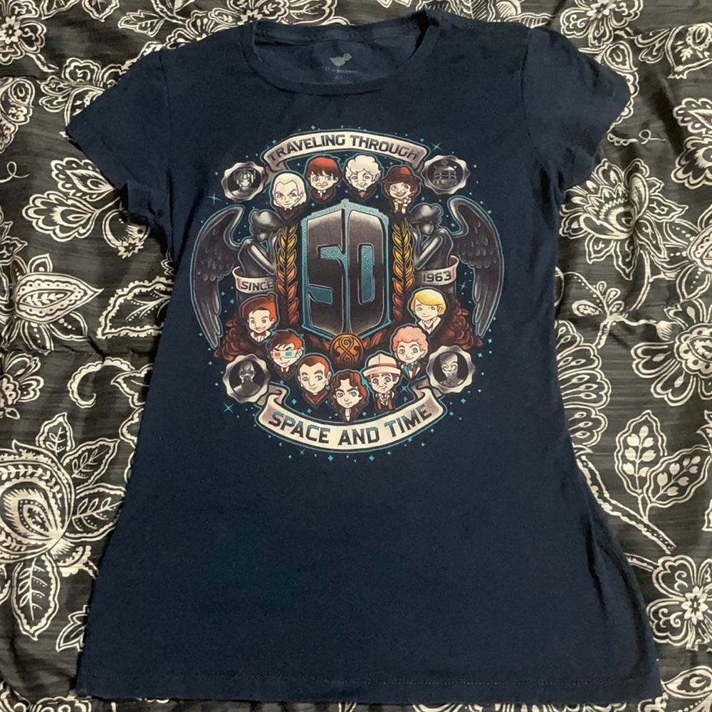 RARE DOCTOR WHO 50th anniversary tee shirt